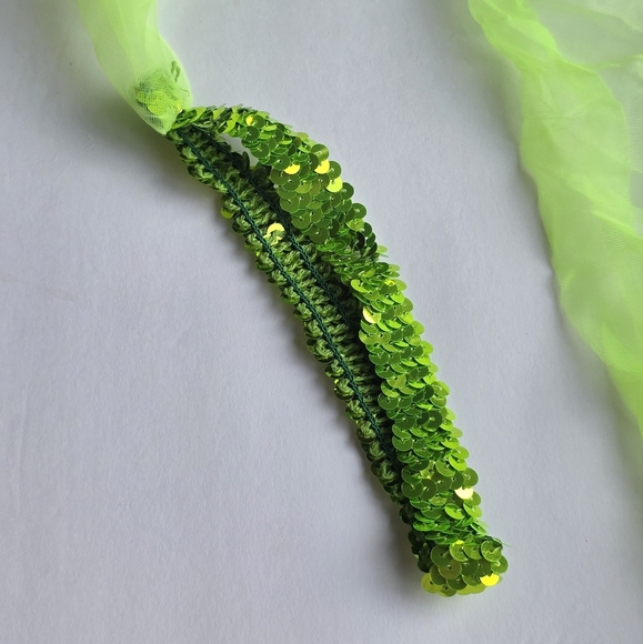 Rubie's Green Harem Belly Dancer Costume Size Medium - Picture 13 of 16